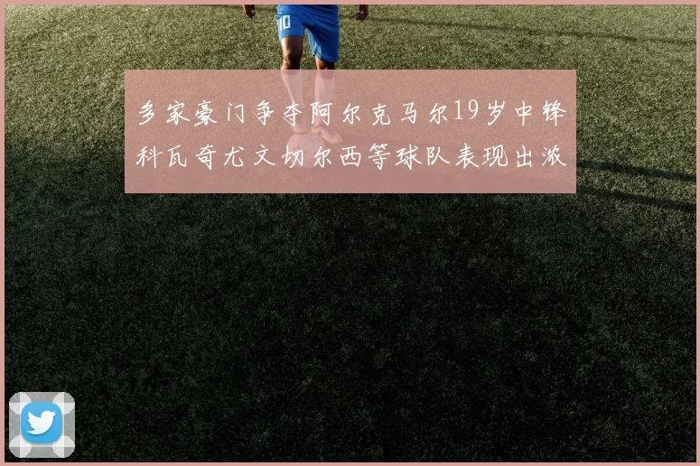 多家豪门争夺阿尔克马尔19岁中锋科瓦奇尤文切尔西等球队表现出浓厚兴趣